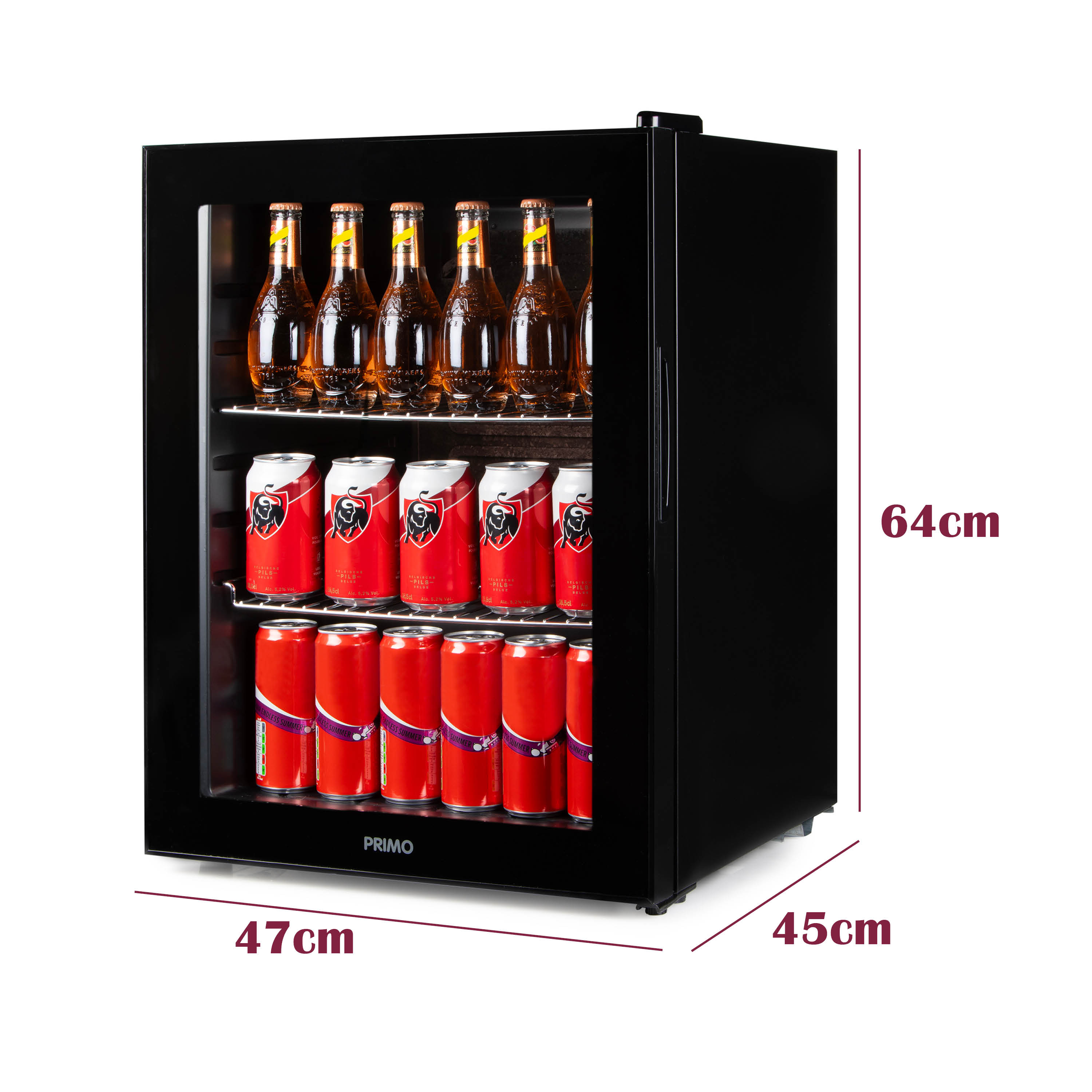 Primo PR179BC 60 liter drankkoelkast