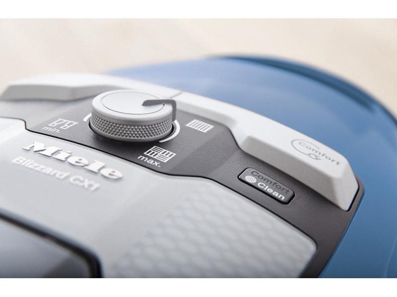 Miele Bodenstaubsauger Blizzard CX1 Racer Power Line SKRF3 Beutelloser Staubsauger mit EcoTeQ Plus-Bodendüse
