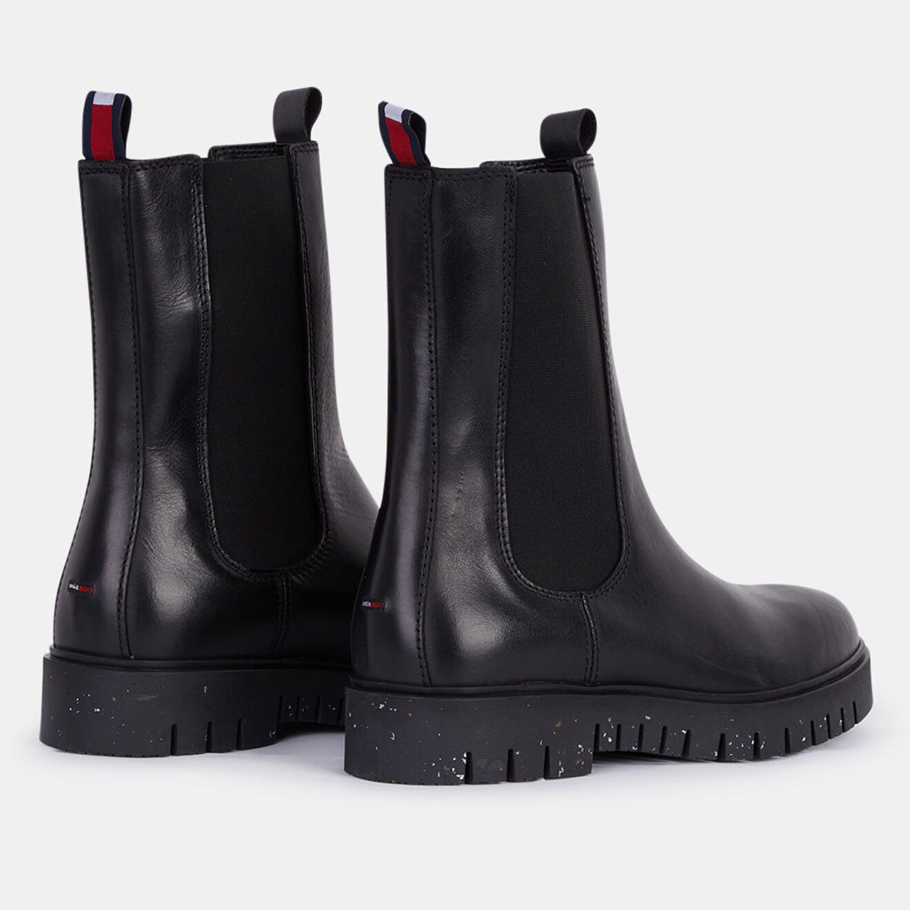 Tommy Jeans Chelsea boots en Cuir noires