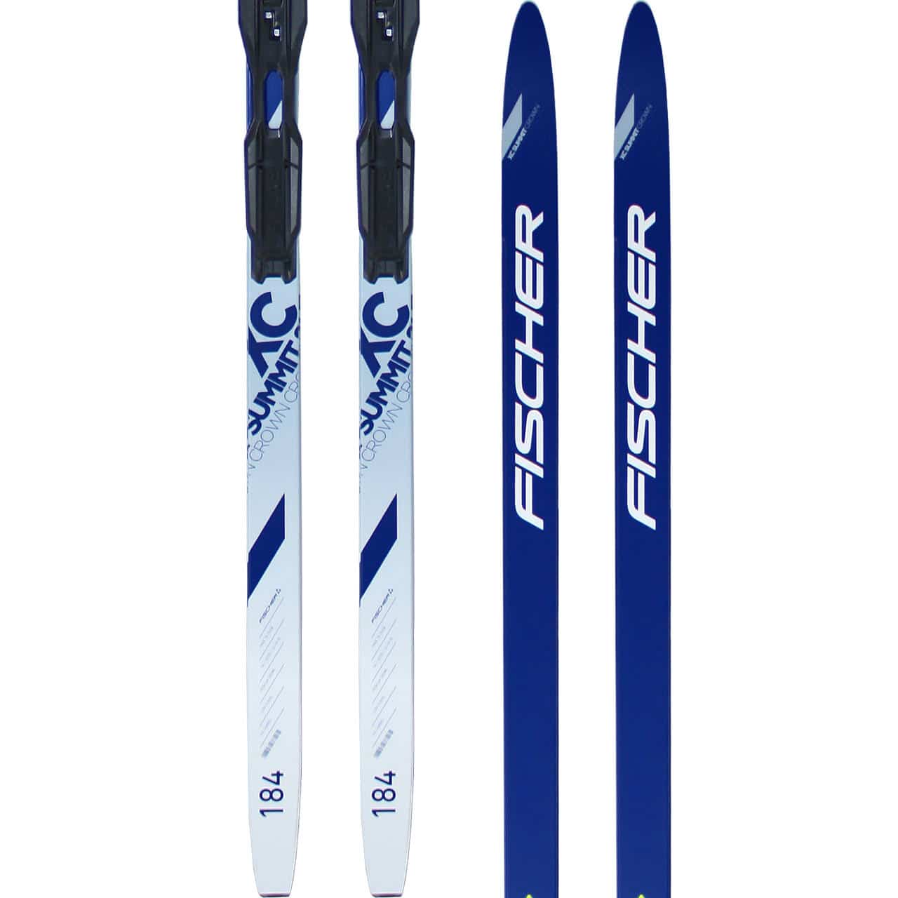 Fischer Summit Crown blue EF incl. Compact Step-In Bindung (2023/24) | Classic | Langlaufski | Langlauf | XSPO