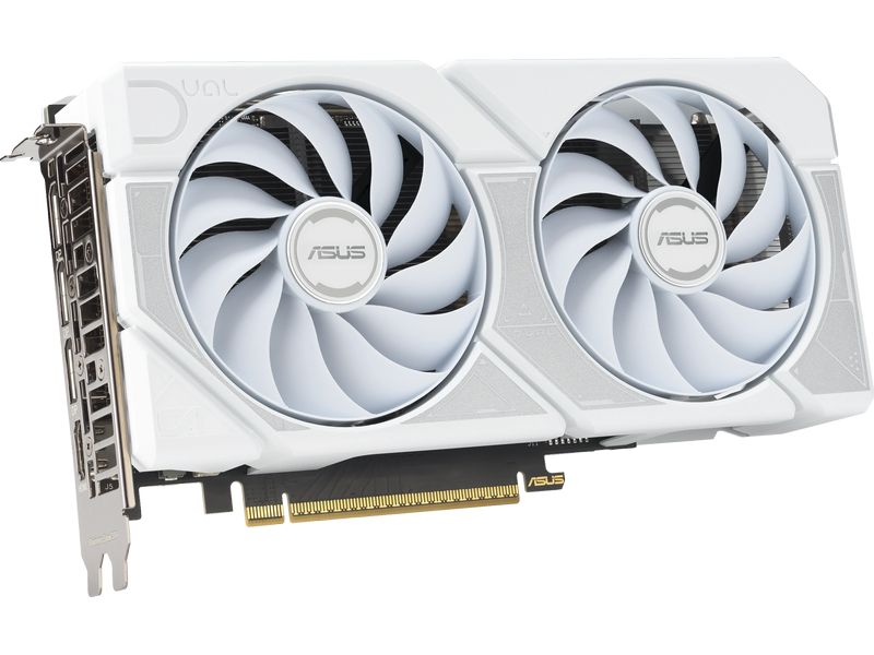 ASUS Grafikkarte Dual GeForce RTX 5060 OC Ti 8 GB Weiss Leistungsfähige Gaming-Grafikkarte