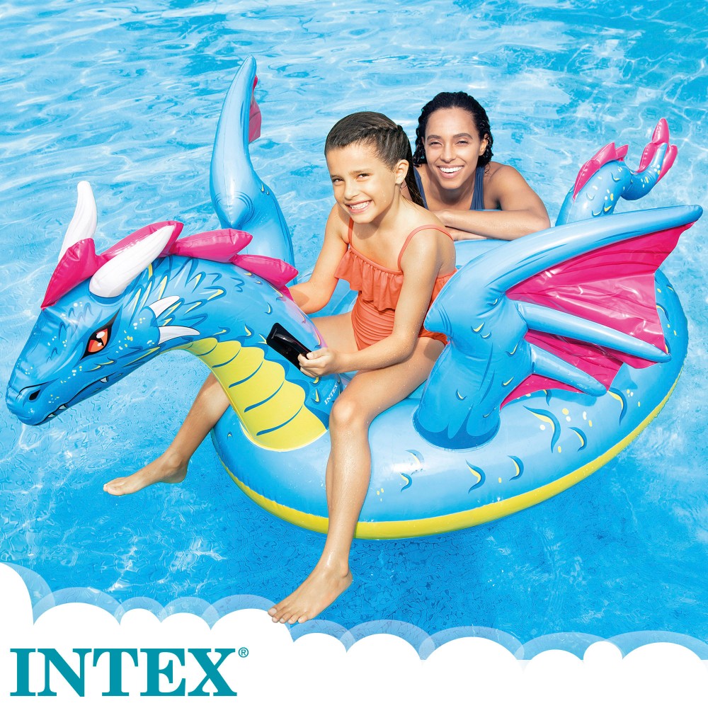 Dragão inflável Intex para crianças