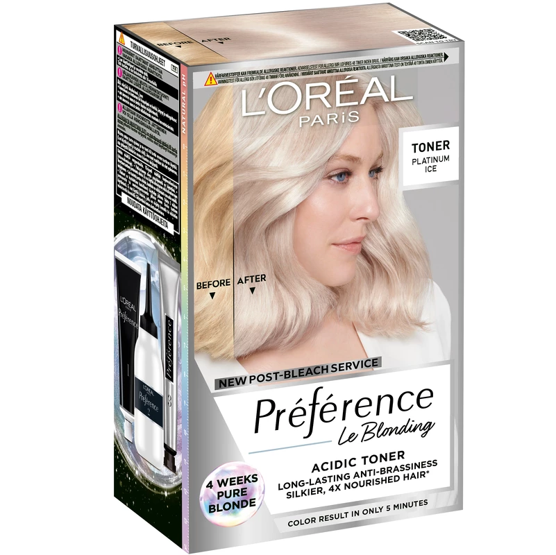 L'Oréal Paris Preference Le Blonding Acidic Toner - Platinum Ice
