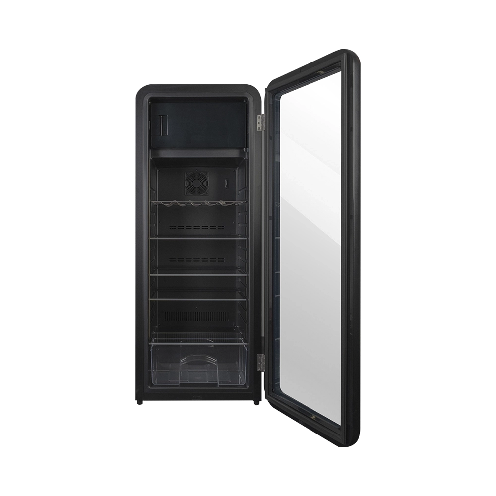 Kibernetik FSP RKS256 Retro Getränkekühlschrank schwarz