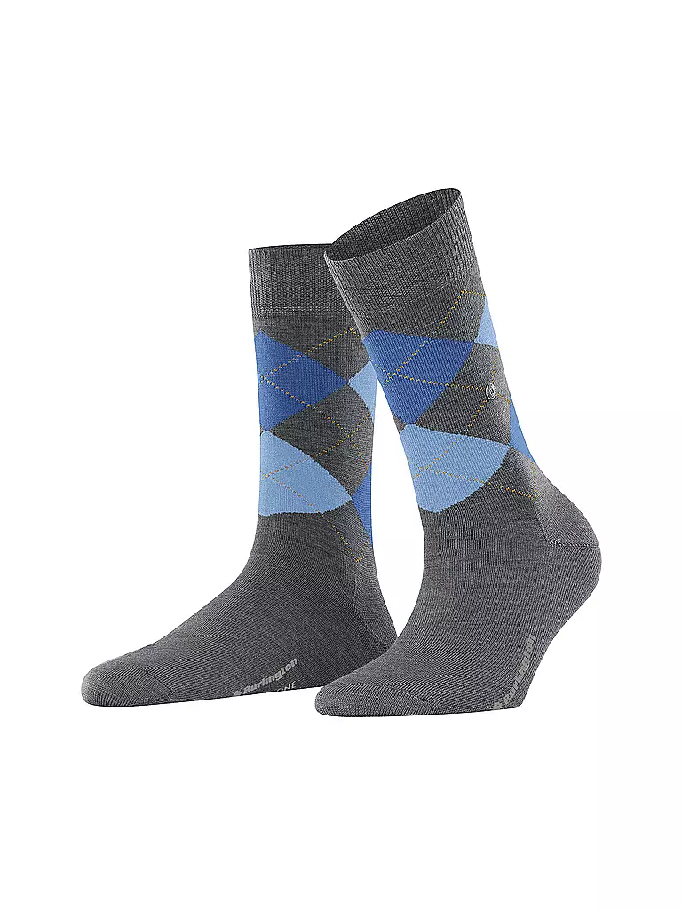 BURLINGTON Damen Socken MARYLEBONE 36-41 dark grey grau