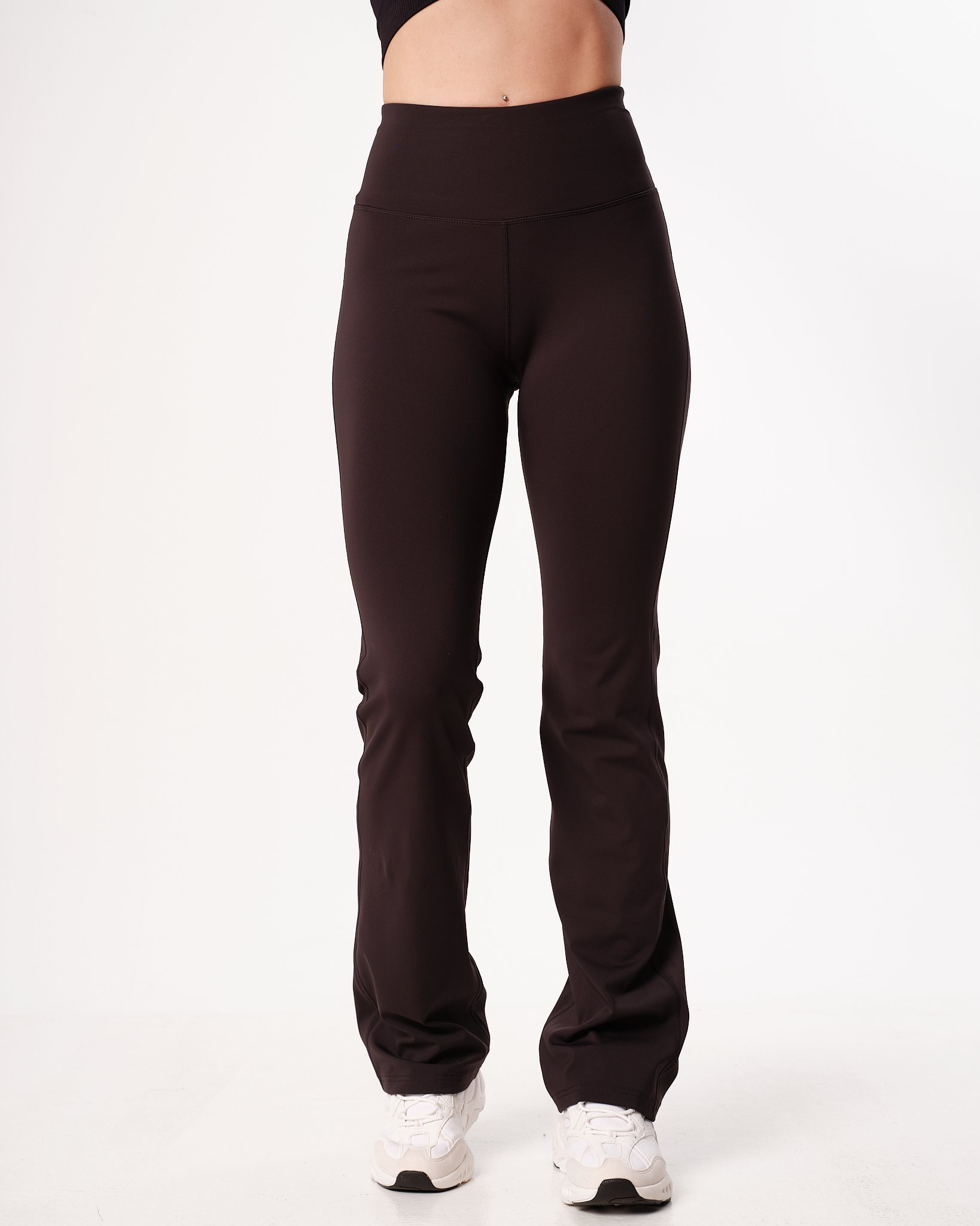 Bumpro SETT Hero High Rise Flare Pants &amp; Hyper Bra Black Beauty