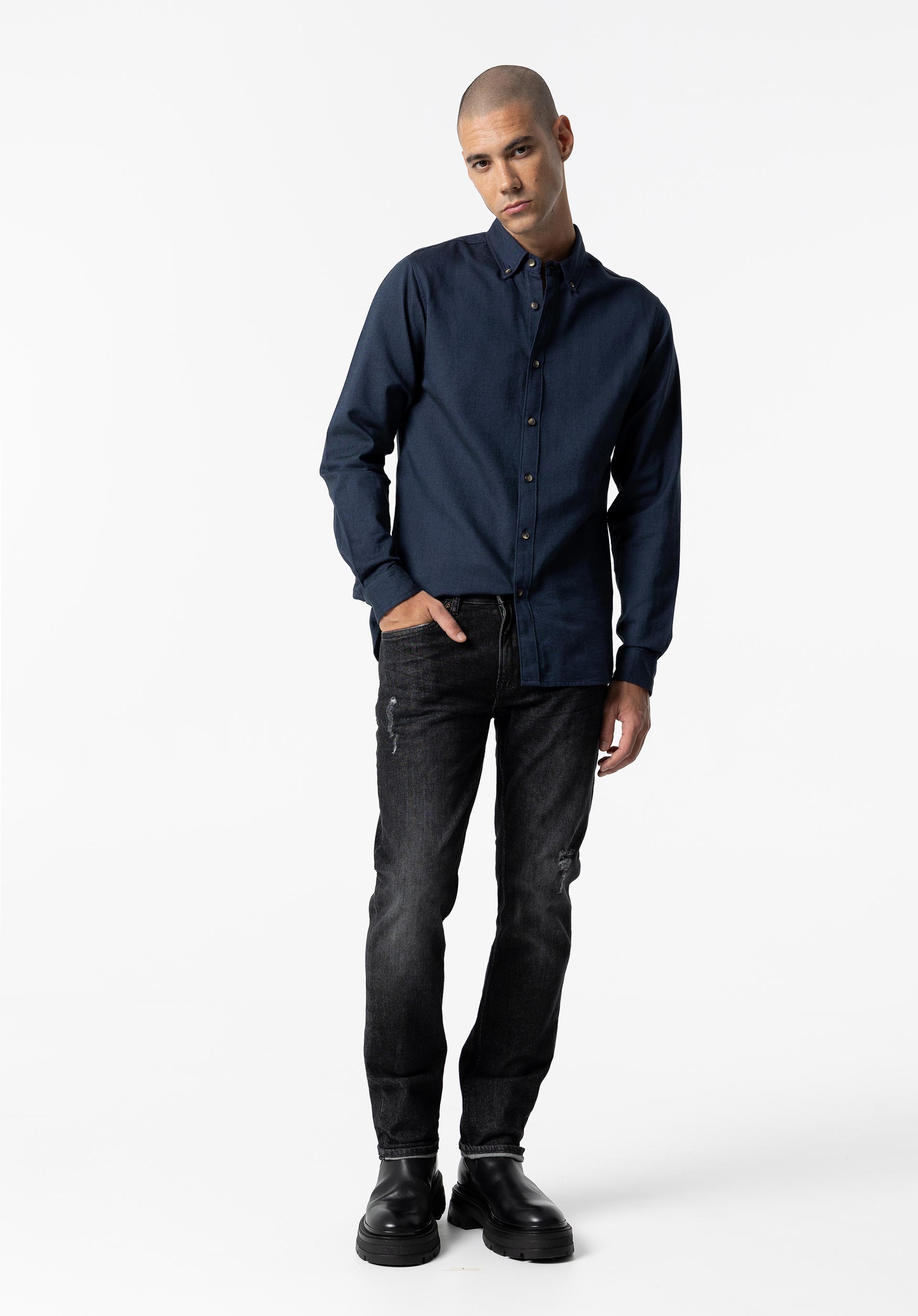 Camisa Slim Fit Twill