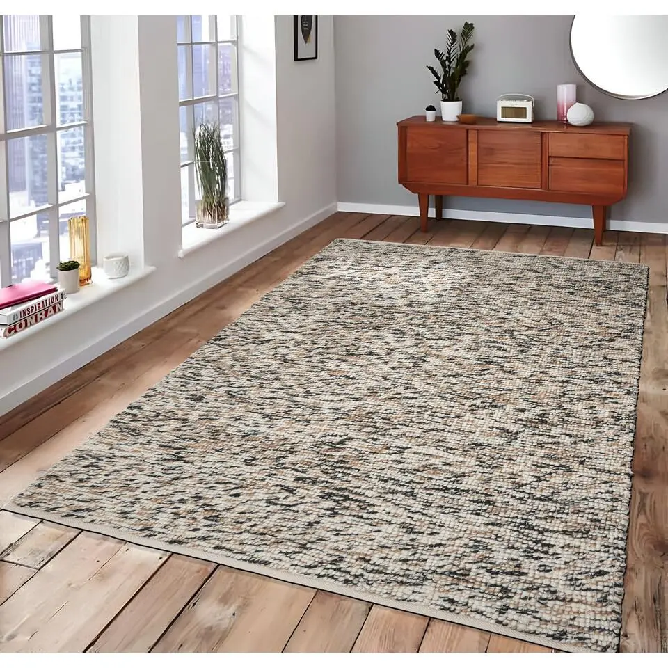 Dutch Lifestyle - Polyester - Vloerkleed - 195x300cm - Zwart