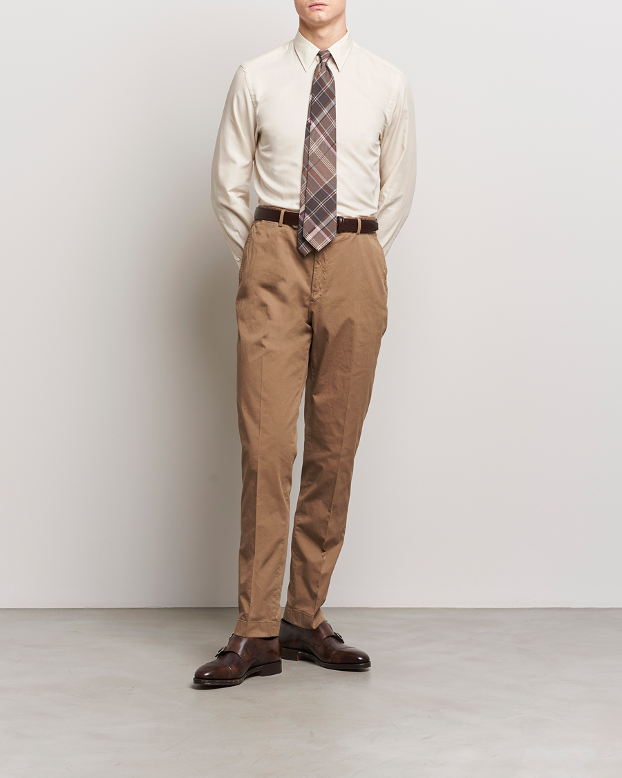 Ralph Lauren Purple Label Eaton Dyed Chino Beige