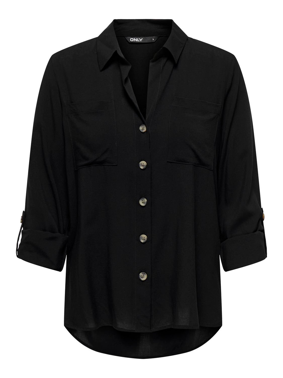 ONLYASMIN Hemd Black