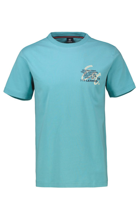 Lerros groene heren t-shirt