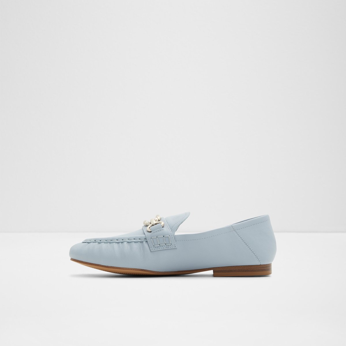 Hellen Light Blue Women Loafers & Oxfords
