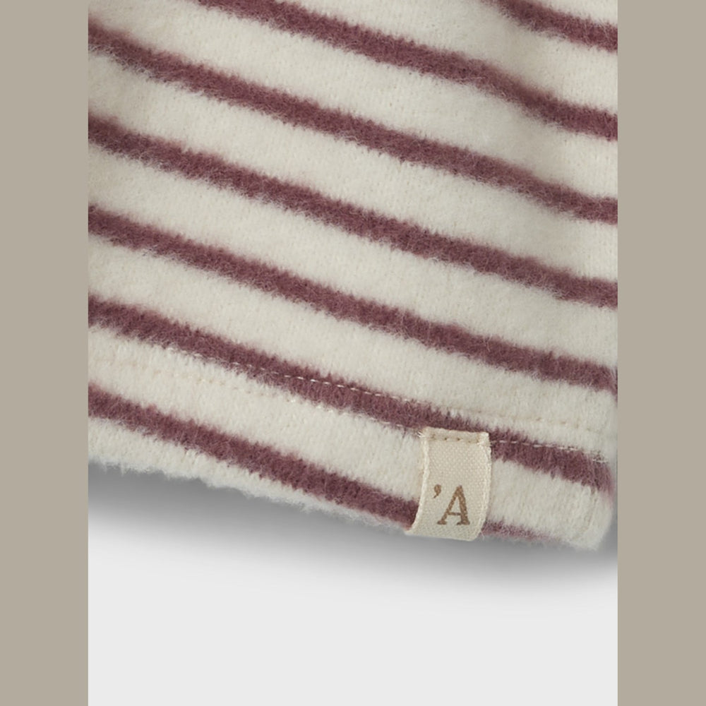 Køb Lil'Atelier Birch Rosebrown Thoro Body Kjole Stripe
