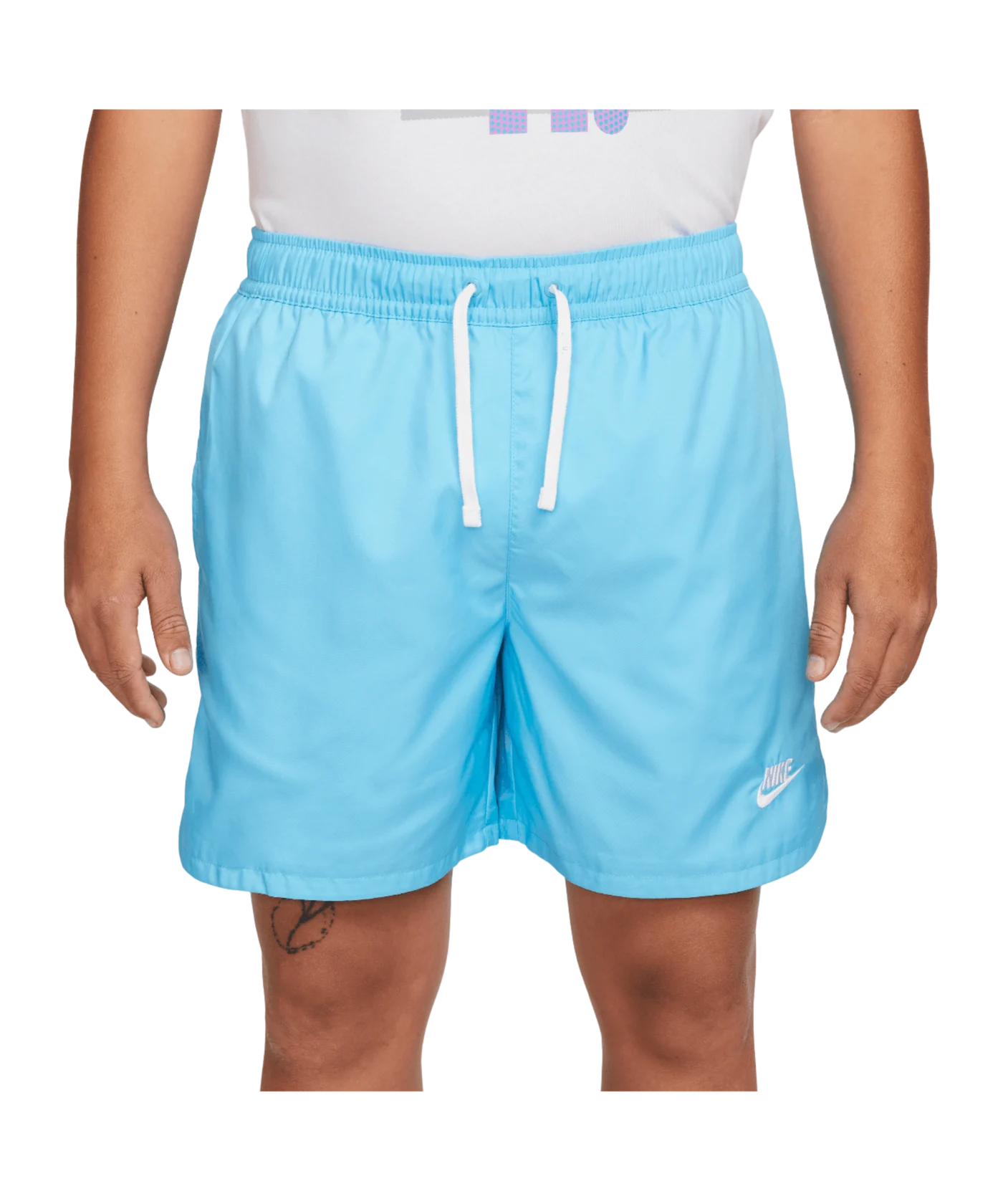 Nike Woven Lined Flow Short Blau Weiss F416