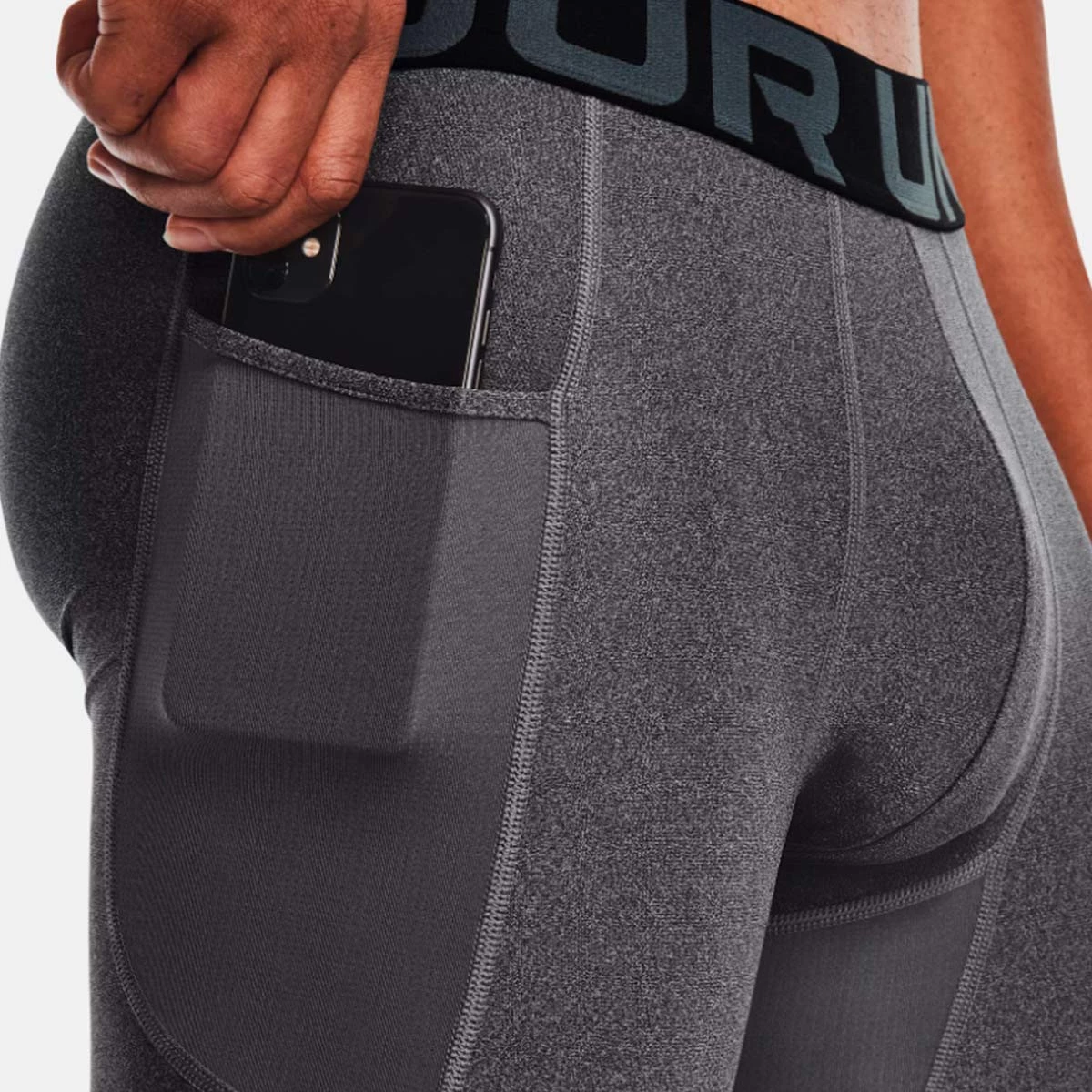 Leggings curtas Under Armour HeatGear Carbon