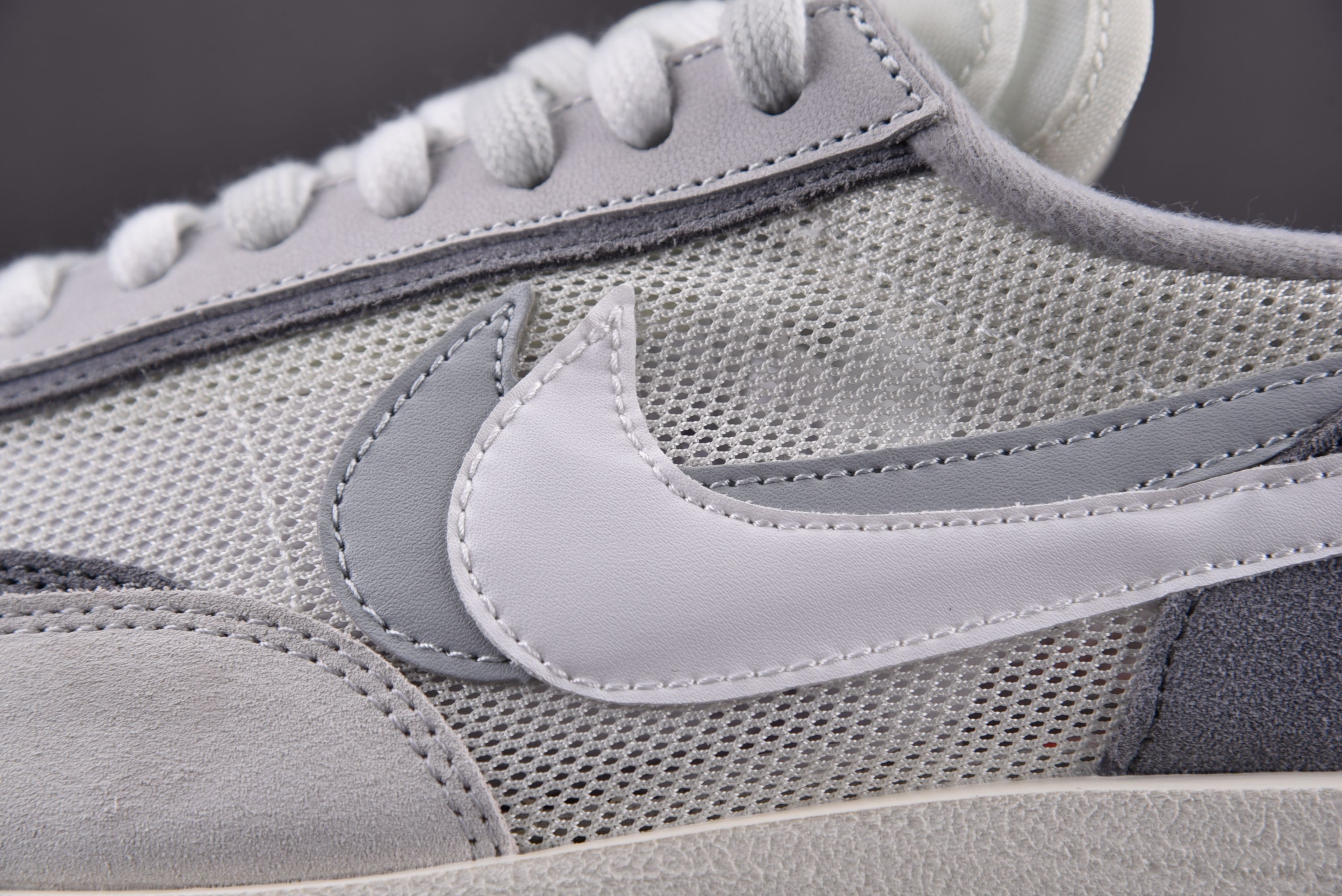 Nike LD Waffle Sacai White Grey