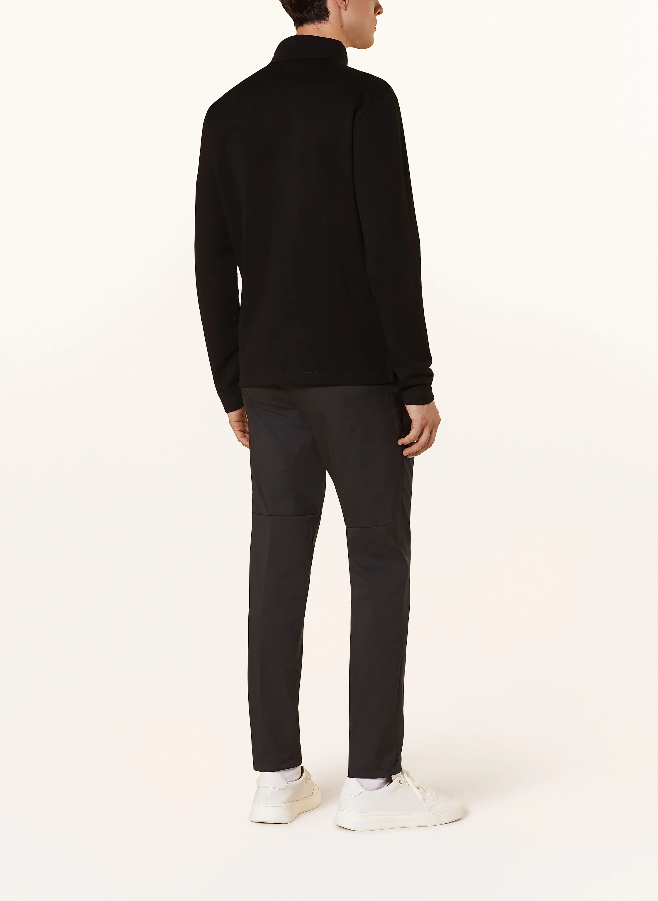 BOSS Piqué-Poloshirt PLISY MIRROR