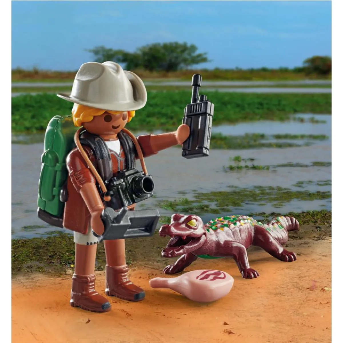 Playmobil® Playmobil 71168 Explorateur et Alligator