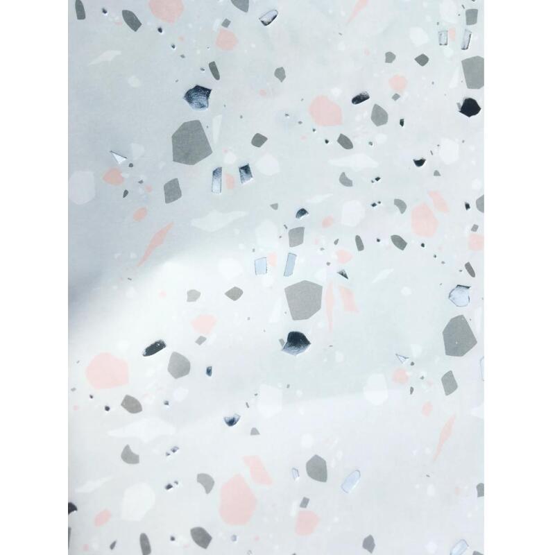 804 - Pochette 20 feuilles Décopatch Texture - Argent