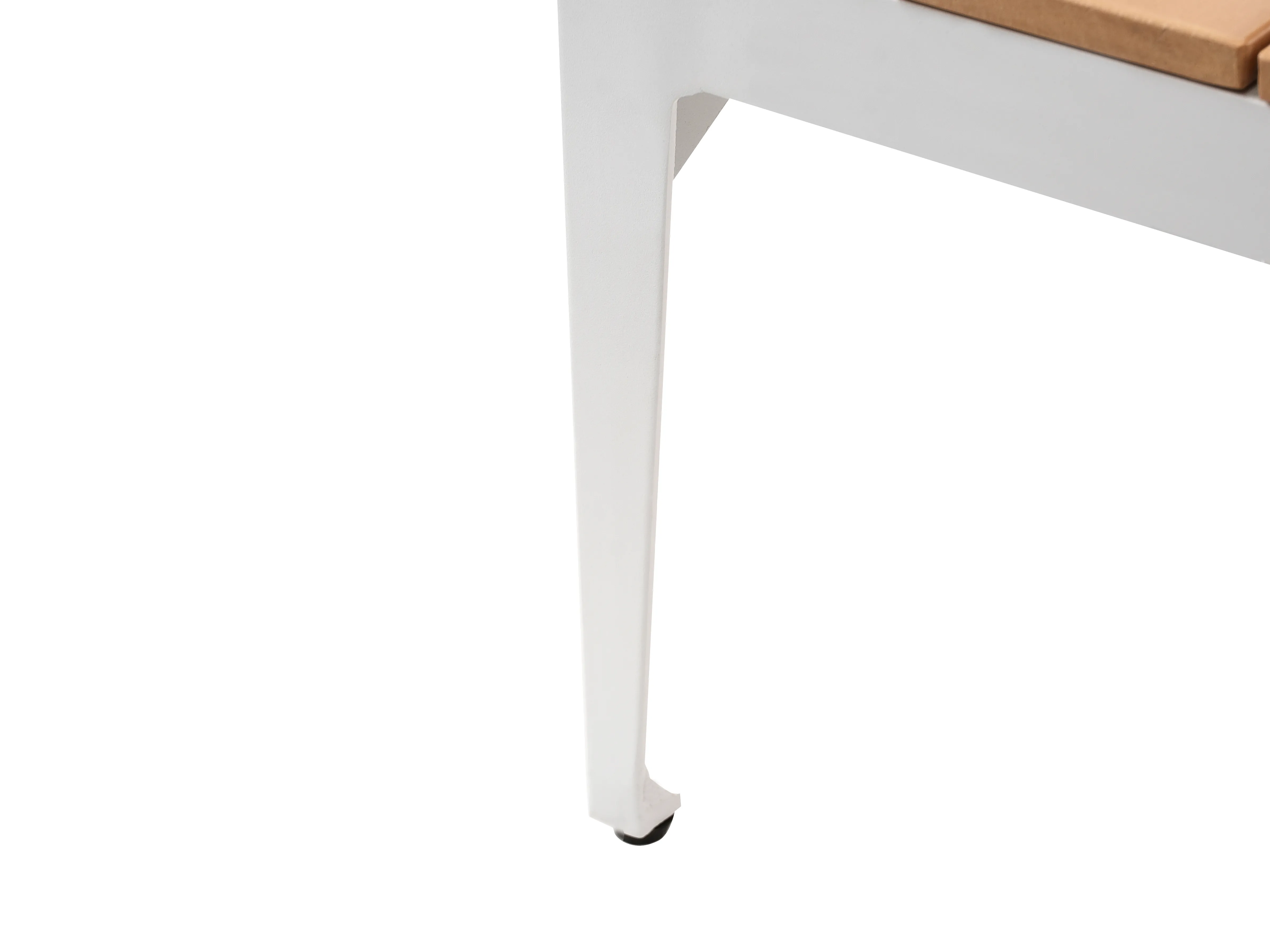 Tuin hoekloungeset met tafel 5-zits POSITANO Gebroken wit