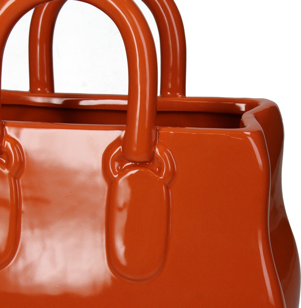 Vaas Fashion Show oranje 25,5 x 14 x 25 cm