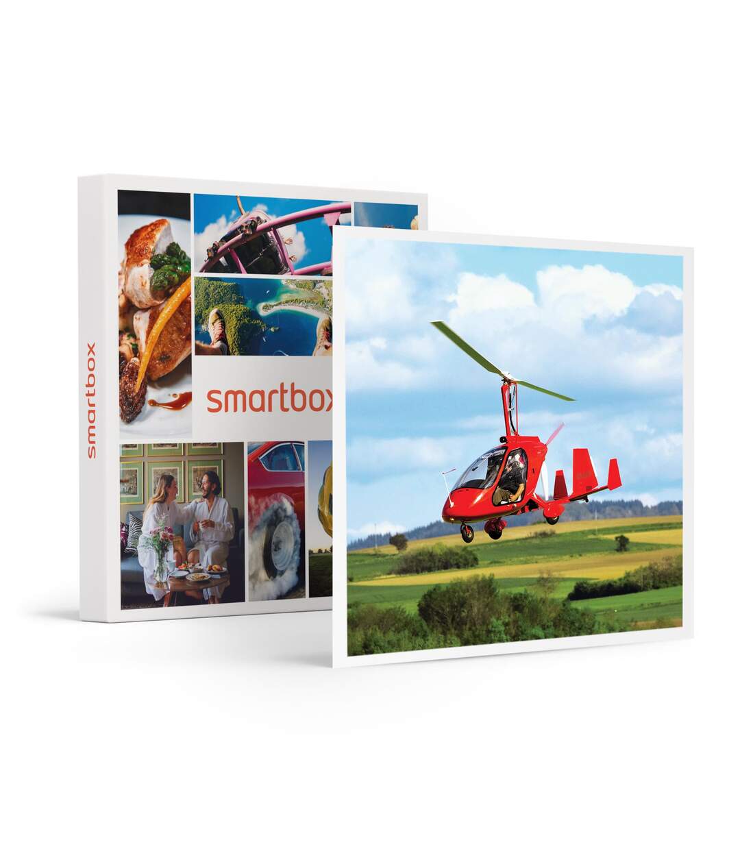 Vol de 35 min en ULM autogire au-dessus du Cantal et ses volcans - SMARTBOX - Coffret Cadeau Sport & Aventure