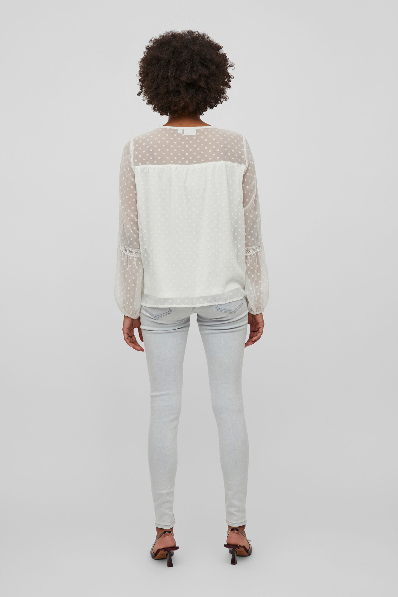 Blusa Villa Feather - Branca