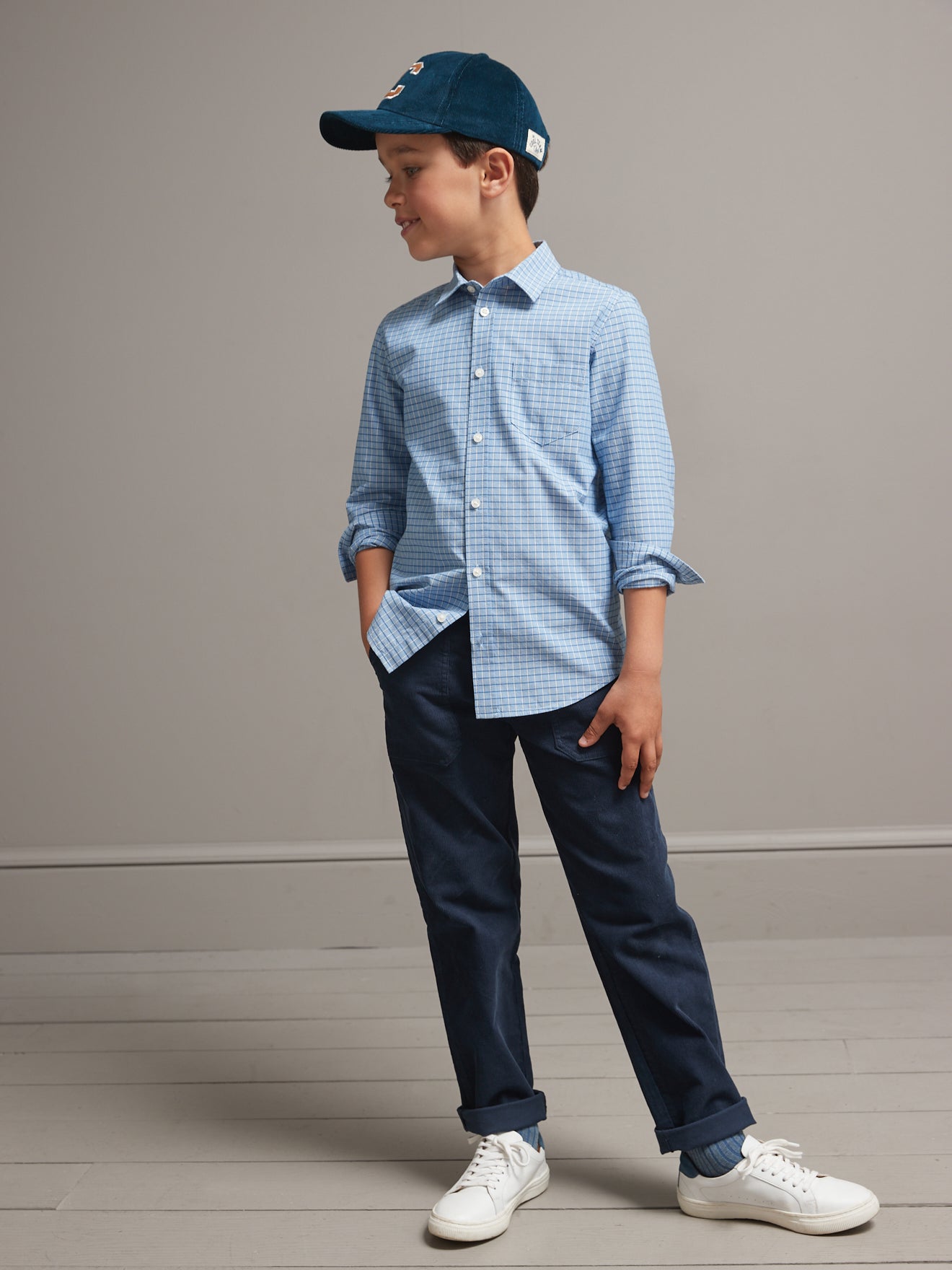 Chemise Garçon à carreaux