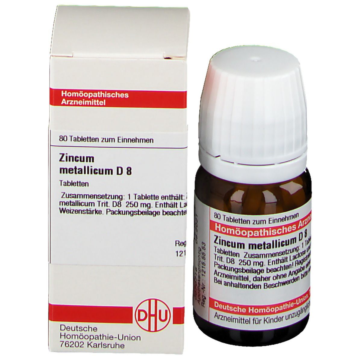 DHU Zincum Metallicum D8