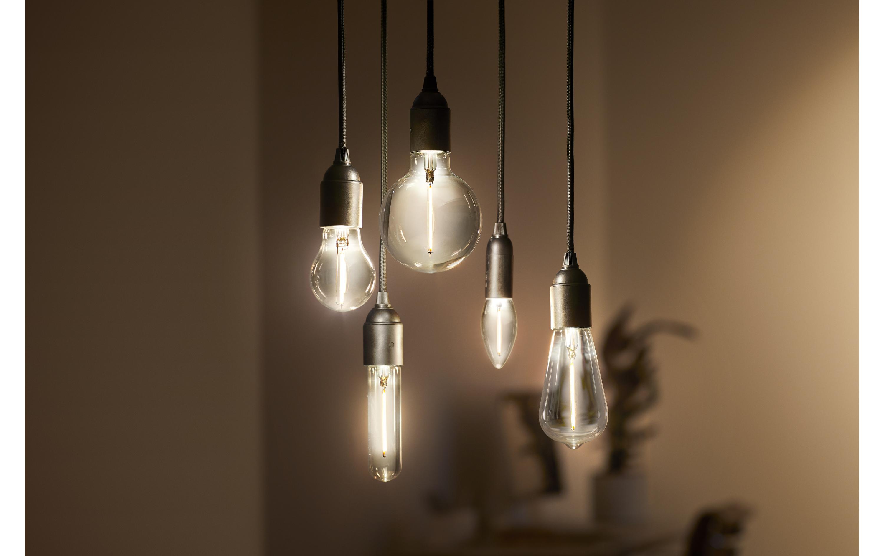 Lampe LEDcla 11W E27 T32 smoky ND WarmweissLeuchtmittel T32 mit Rauchglas