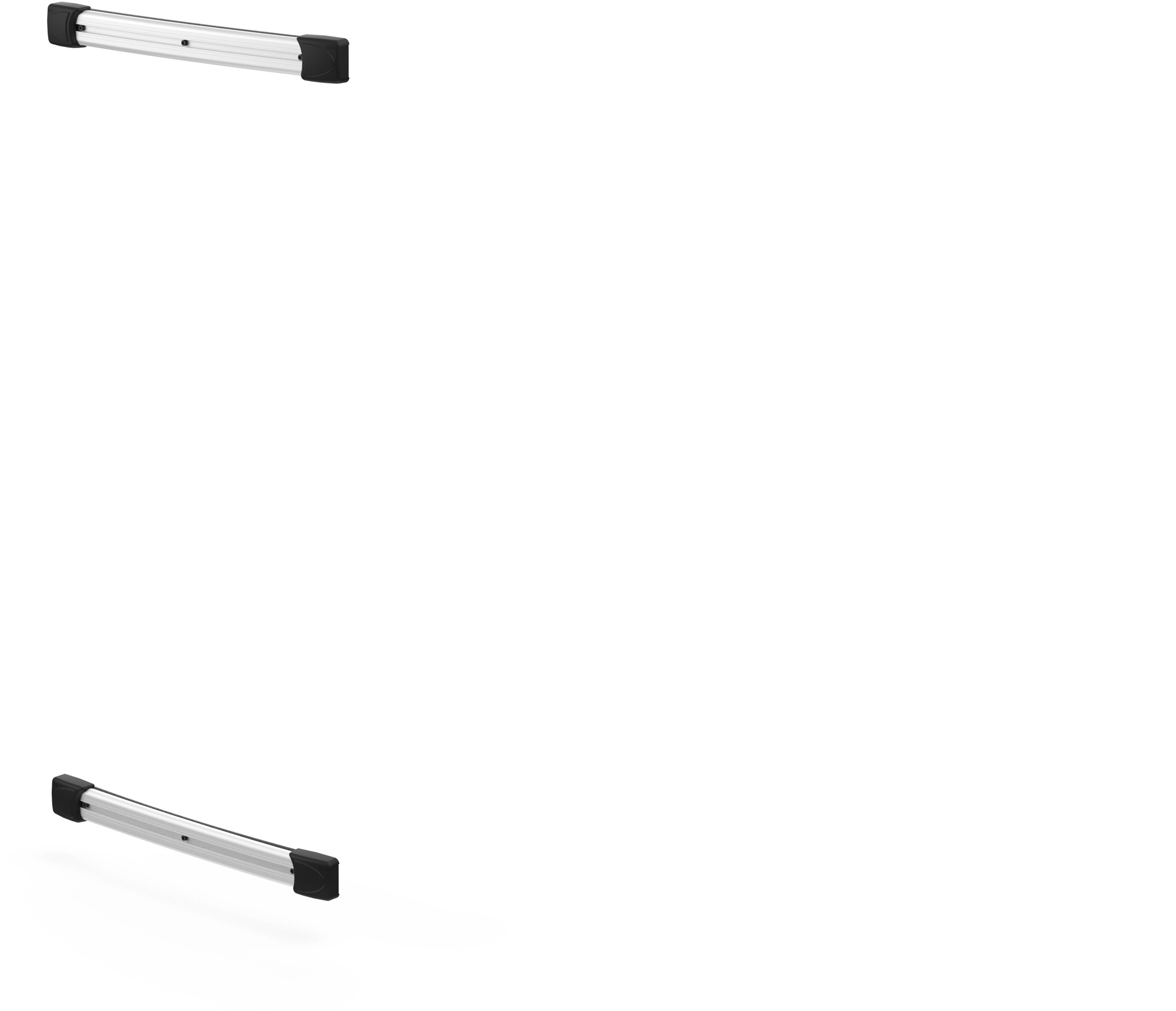 Befestigungsprofil Kit Bars Deluxe DJ Crafter ab 2017 - Silber