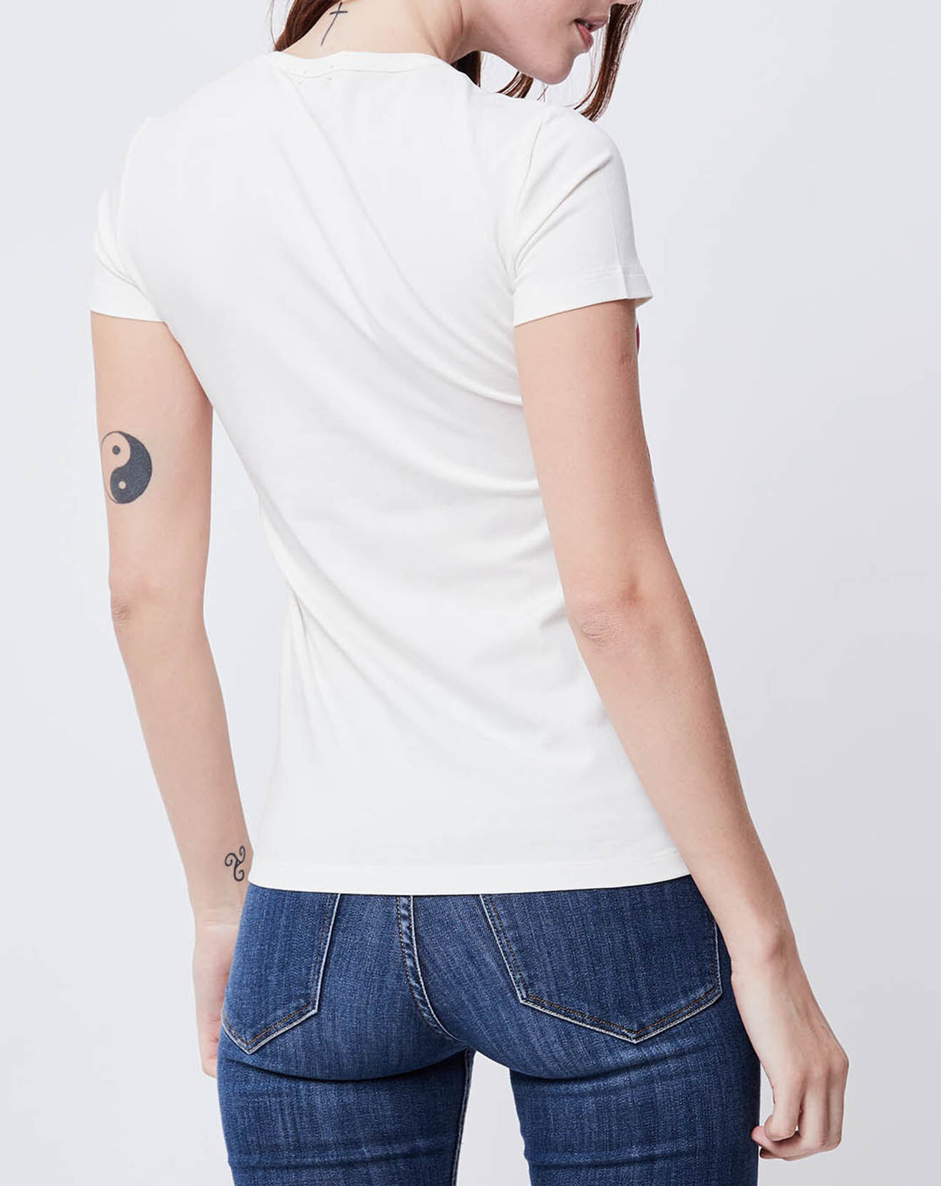 John Galliano T-Shirt imprimé blanc cassé/multicolore