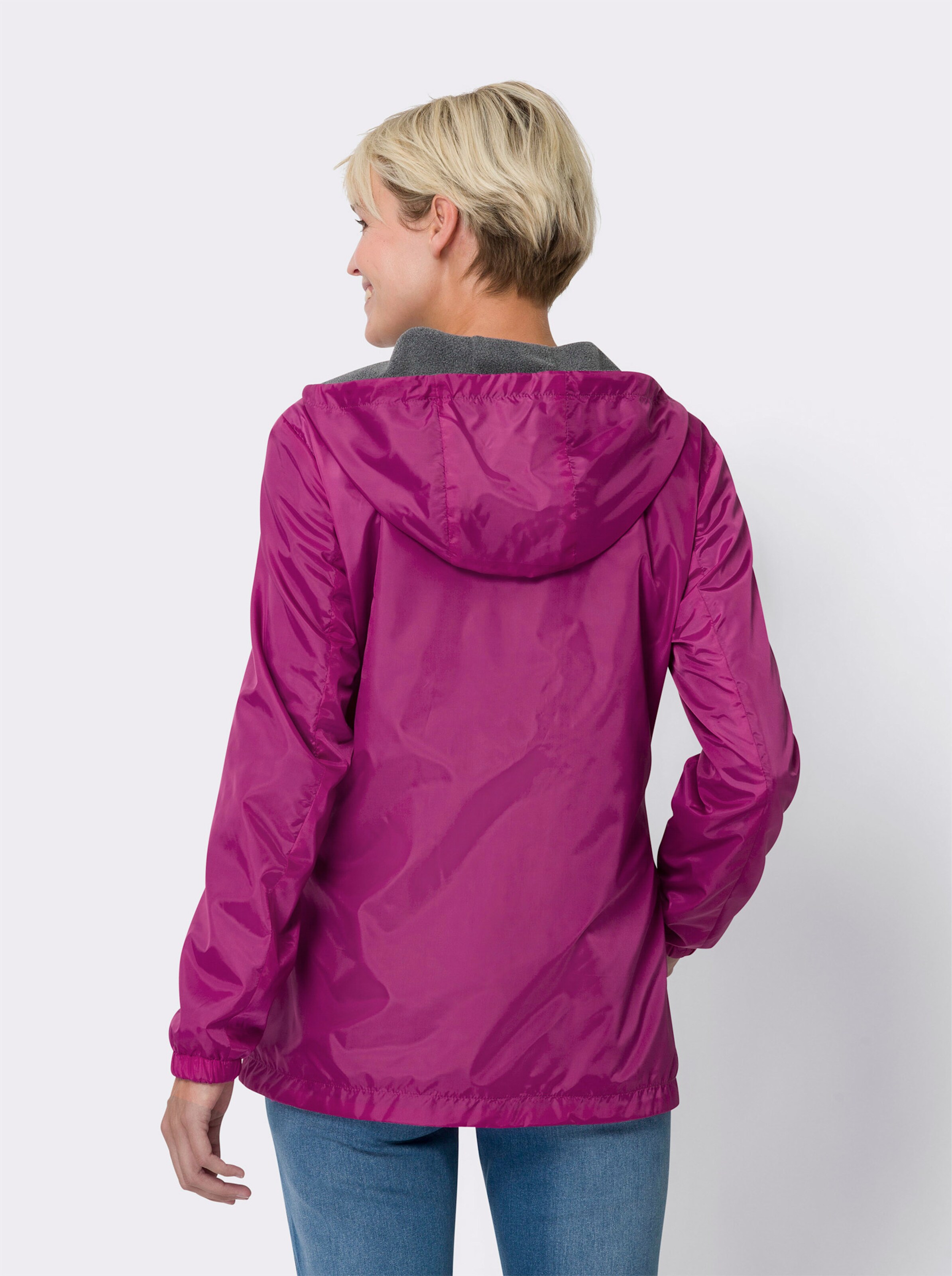 Wende-Fleece-Jacke