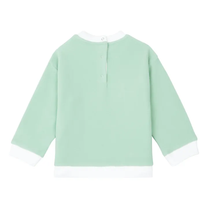 Moncler Sweat Logo | Vert pâle