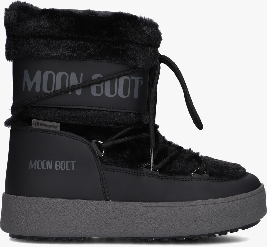 MOON BOOT zwarte moon boot  ltrack faux fur