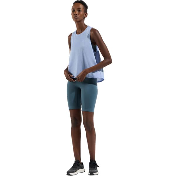 Débardeur running ODLO ACTIVE 365 LINENCOOL TANK CREW NECK W BLUE HERON MELANGE