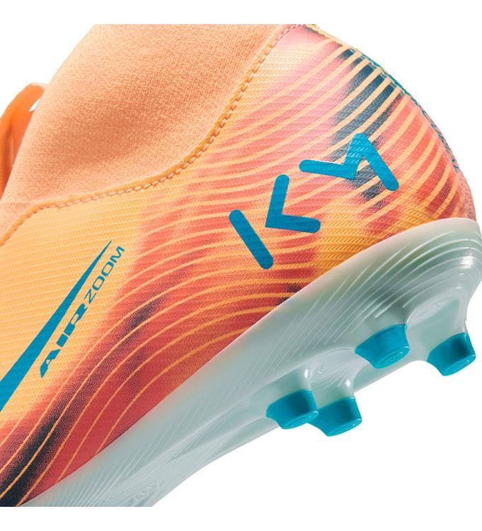Nike JR ZM SUPERFLY 10 ACAD KM FGMG HF3417-801 MELON-TINT-NEO-TURQ-IGLOO