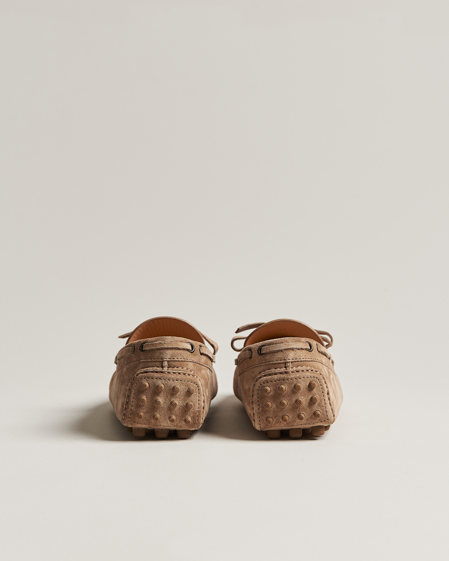 Brunello Cucinelli Laced Carshoe Beige Suede