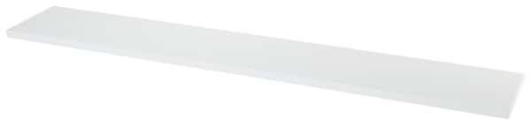 Tablette blanche L. 118 x p. 19 cm - Ép. 18 mm - GoodHome