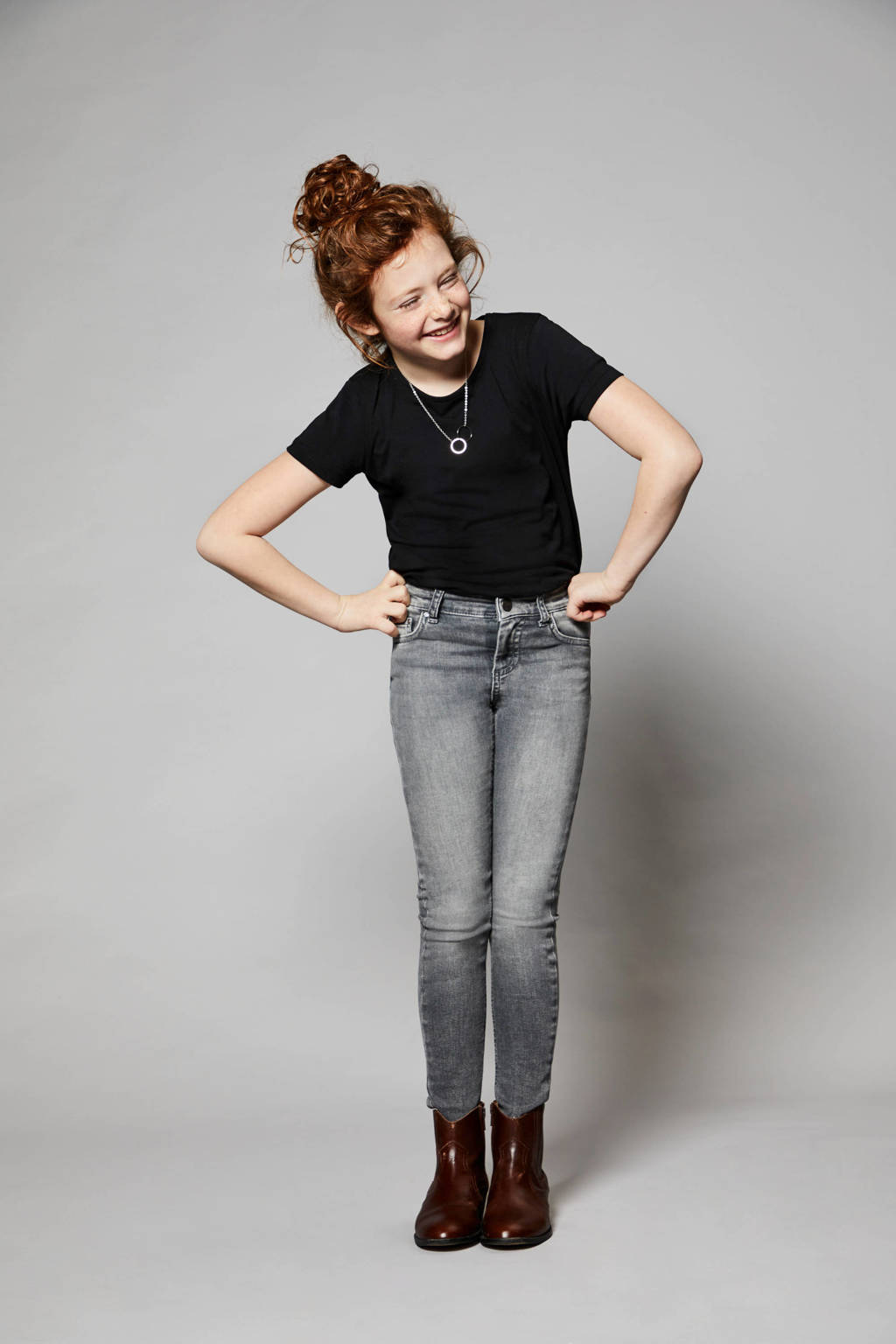ONLY skinny jeans KONBLUSH grijs