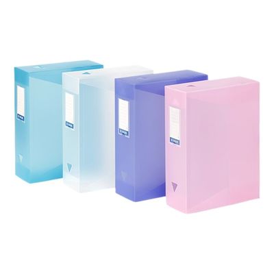 Viquel Propysoft - Boîte de classement plastique - dos 100 mm - disponible dans différentes couleurs