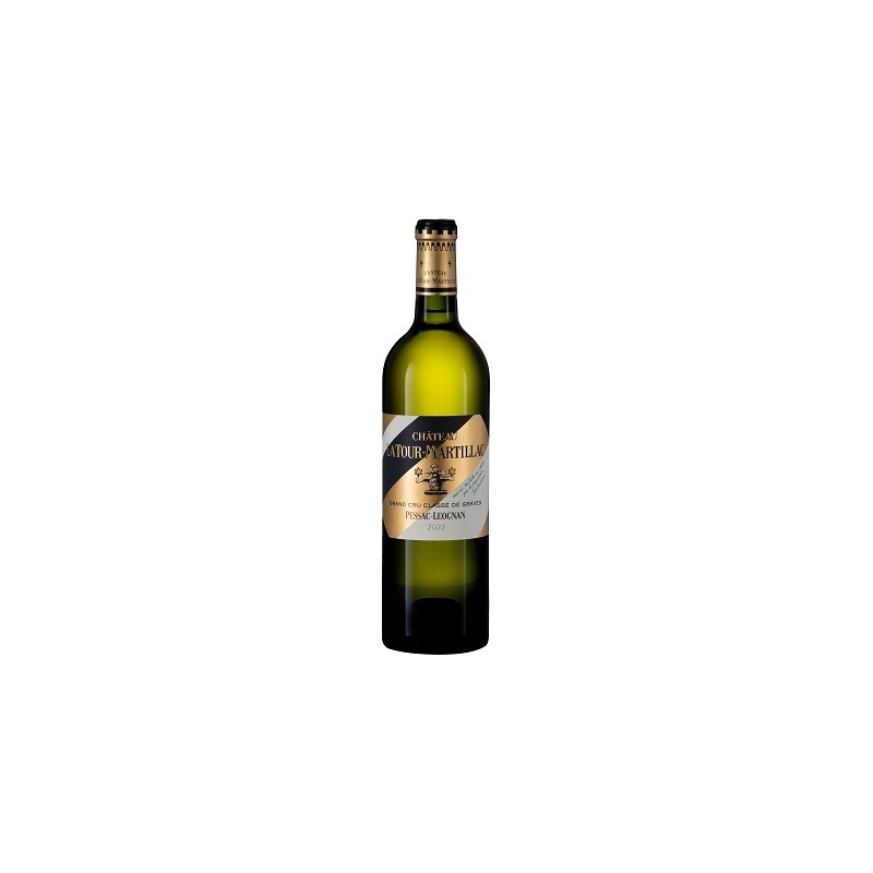 Château LATOUR MARTILLAC Blanc 2022 - Pessac-Léognan Blanc - Cru Classé - par Carton de 6 bouteilles 75 cl