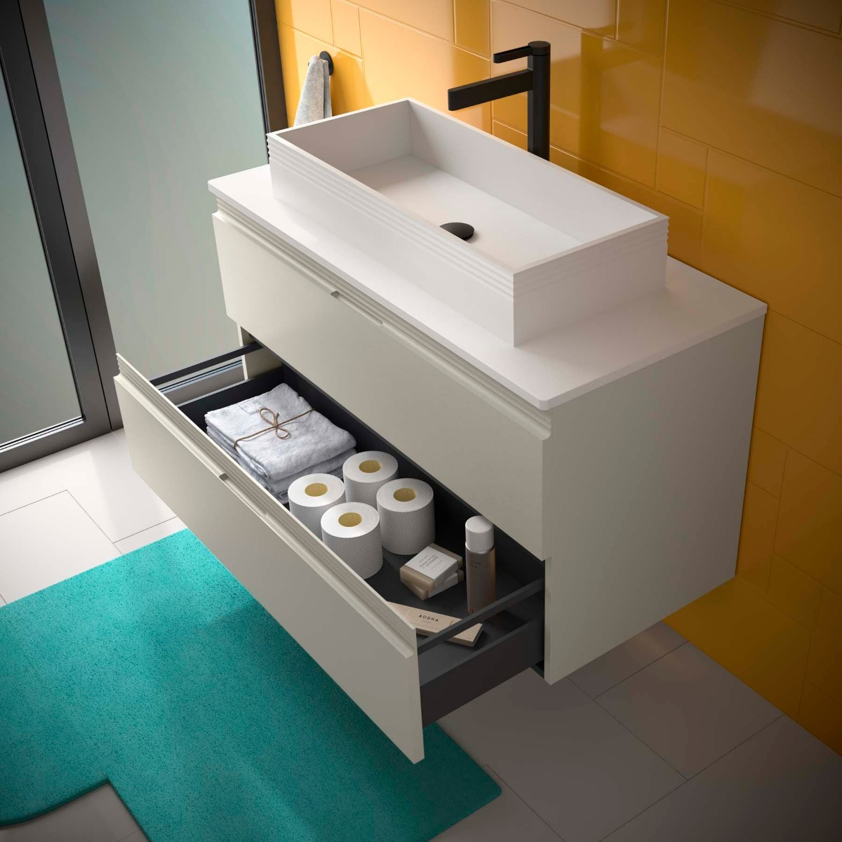 Muebles Ammeli onderkast 100cm saliegroen