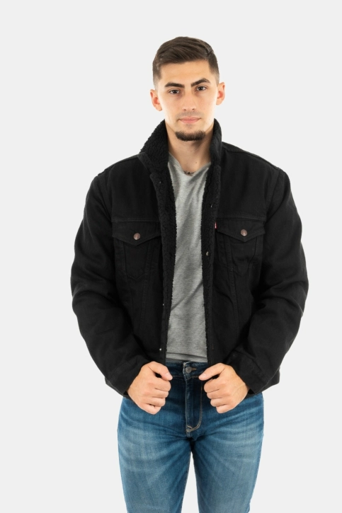 Blousons et vestes levi's® type 3 sherpa trucker 0100