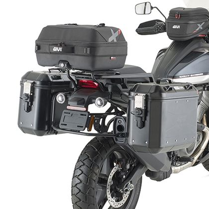 Sacoche Givi XL09 LATÉRALE DE 33 LITRES AVEC SYSTÈME D’ACCROCHAGE MONOKEY Universel - Noir
