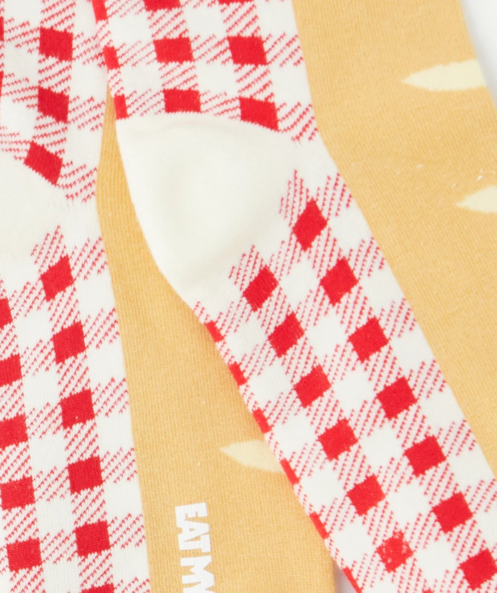 EAT MY SOCKSPAIRE DE CHAUSSETTES BAGUETTE DE PAIN