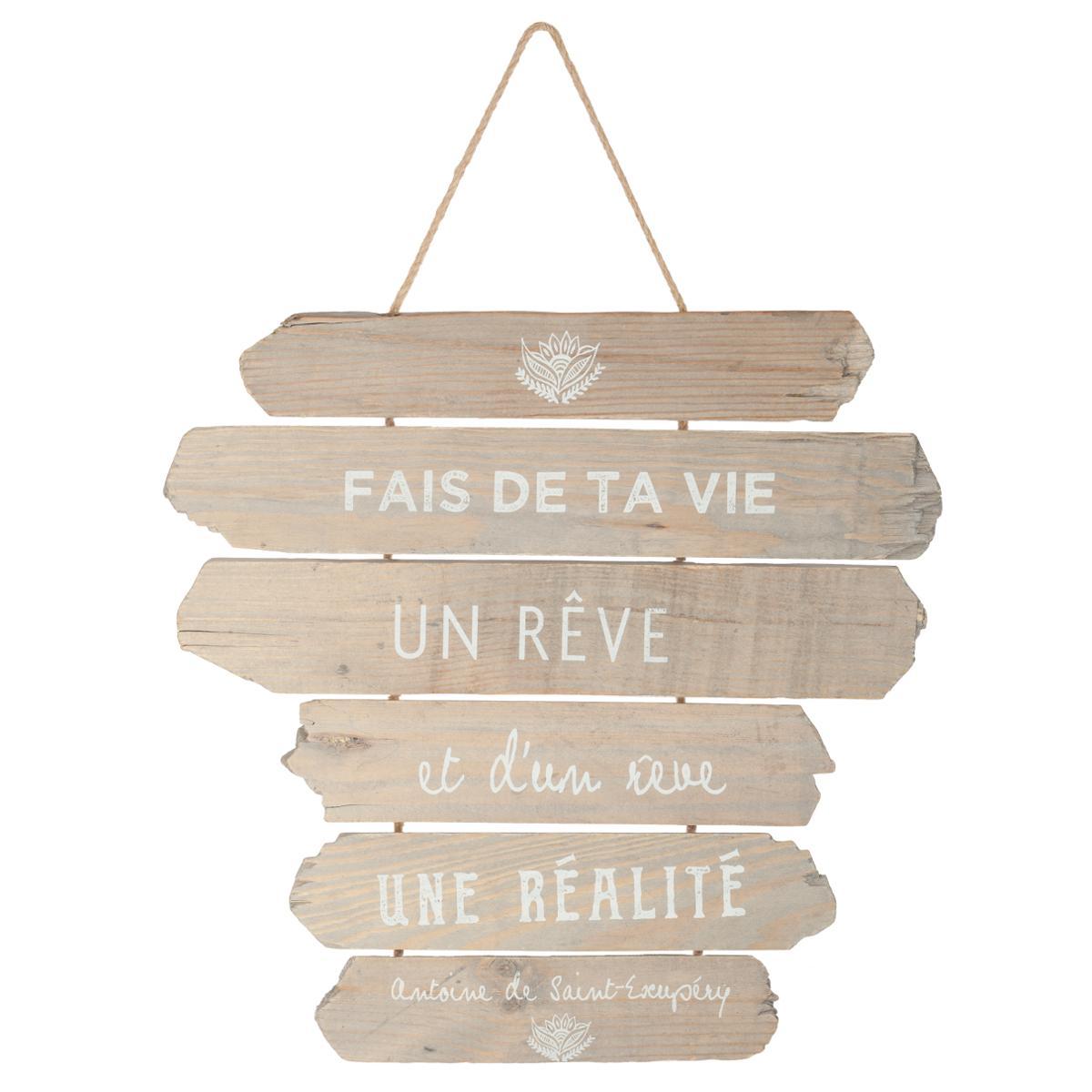 DECO MURALE A SUSPENDRE 28X38CM