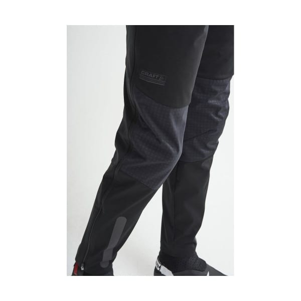 Pantalon ski de fond CRAFT PURSUIT PACE PANT 3/4 ZIP NOIR