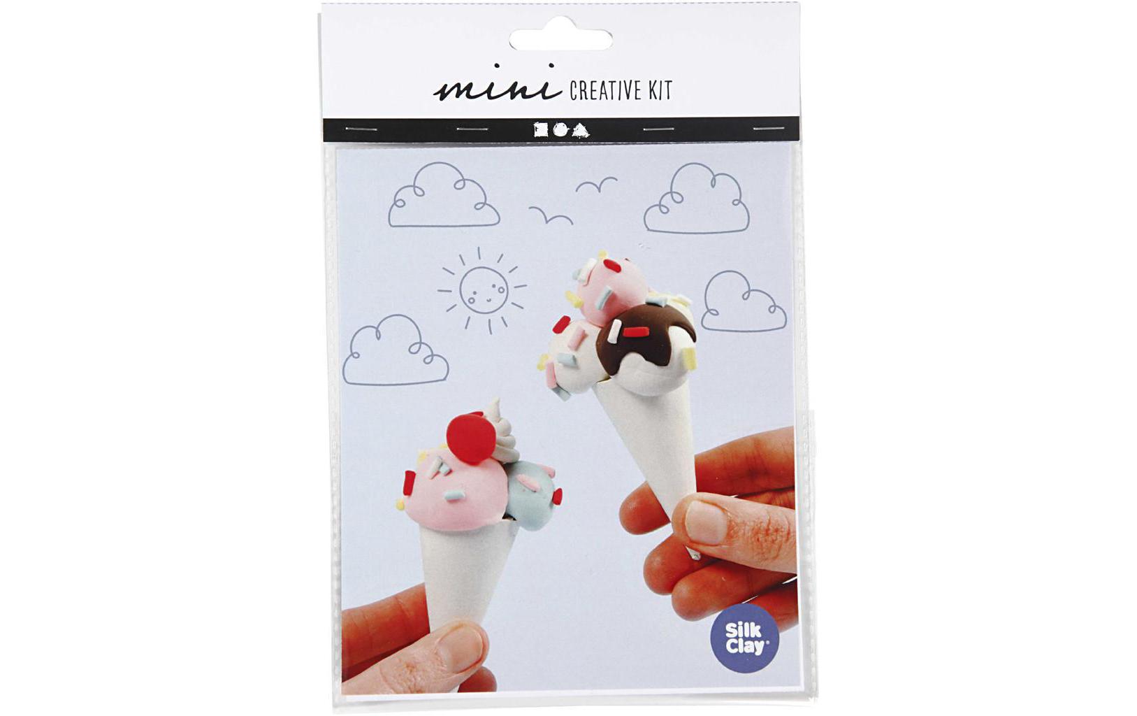 Modellier-Set Modellieren, Eishörnchen, 1 SetPerfekt als kleines Mitbringsel oder zum Füllen von Adventskalender, Schultüten, etc.