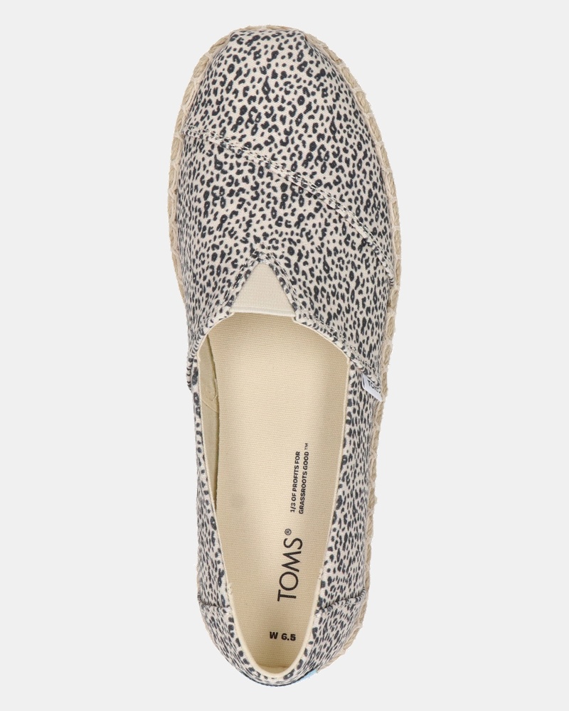 Toms Alpargate Platform Rope Espadrilles  - multi